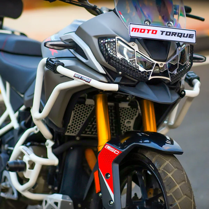 MOTO TORQUE STALLION PRO CRASH GUARD FOR APATCHE RTX 300 (WHITE)