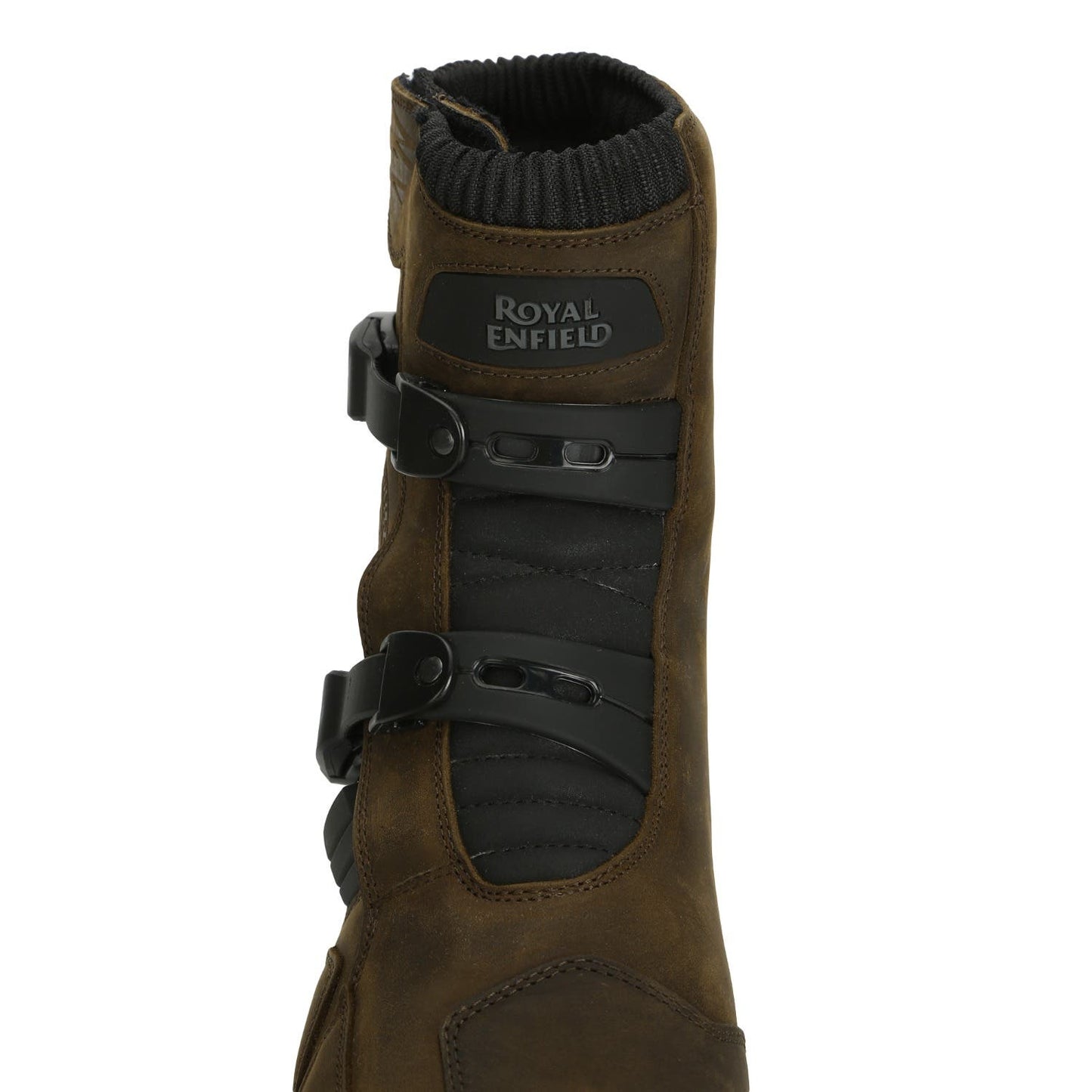 ROYAL ENFIELD STELVIO MID RISE WP RIDING BOOTS BROWN