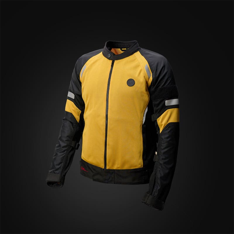 ROYAL ENFIELD STREETWIND ECO FRIENDLY RIDING JACKET YELLOW