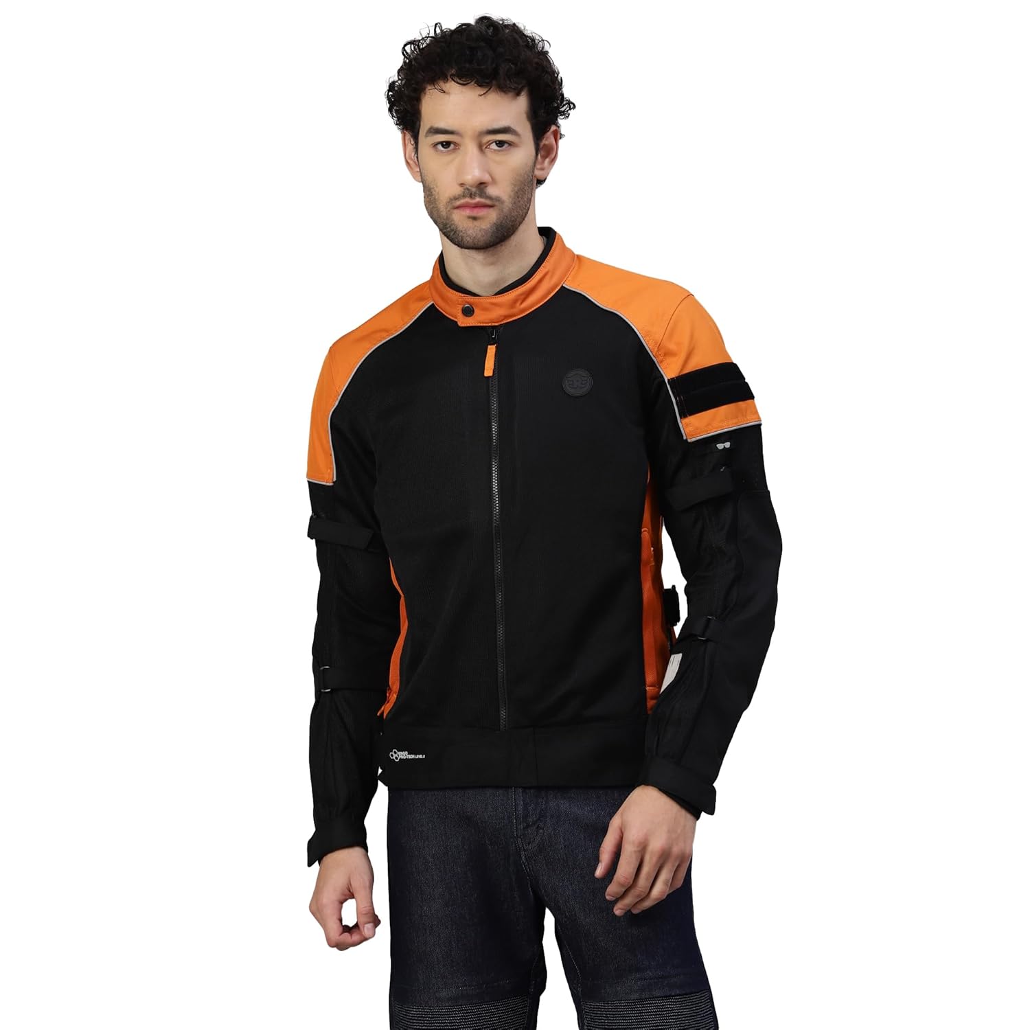 Royal Enfield Streetwind Pro Riding Jacket Orange