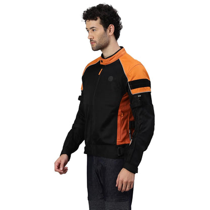 Royal Enfield Streetwind Pro Riding Jacket Orange