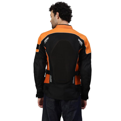 Royal Enfield Streetwind Pro Riding Jacket Orange