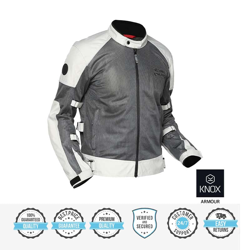 ROYAL ENFIELD STREETWIND V2 JACKET GREY