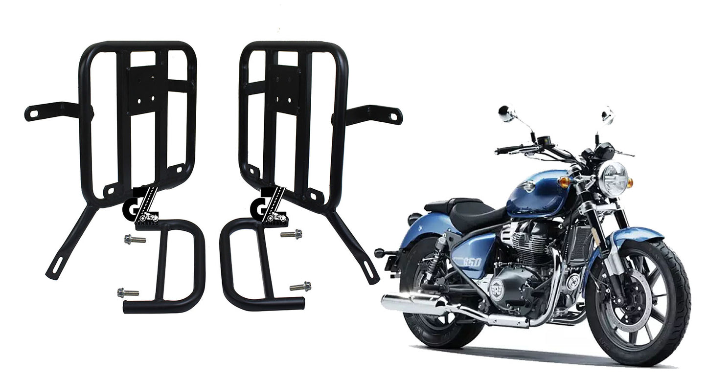 Black Saddle Stay Pair Right & Left Side Fit for Royal Enfield Super Meteor 650