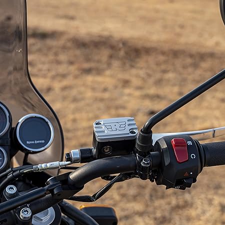 Royal Enfield Silver Front Reservoir Cap