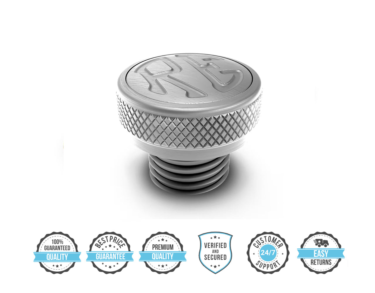 Royal Enfield Silver Oil Filler Cap