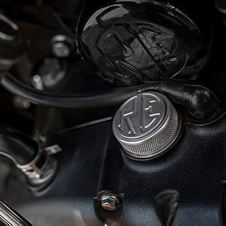 Royal Enfield Silver Oil Filler Cap