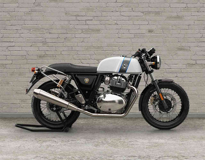 Royal Enfield Silver Soft Pannier Rails For Interceptor 650, Continental GT 650
