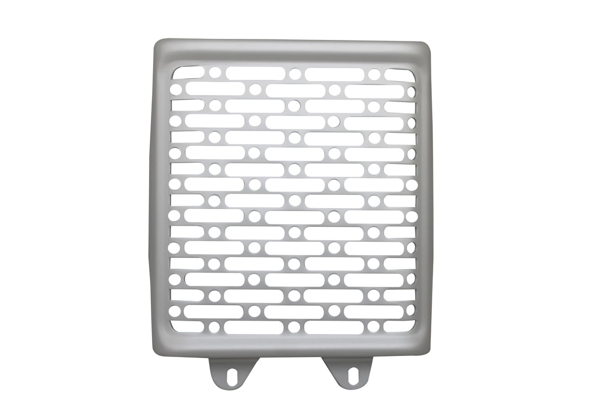 Royal Enfield Silver Oil Cooler Guard - Aluminium