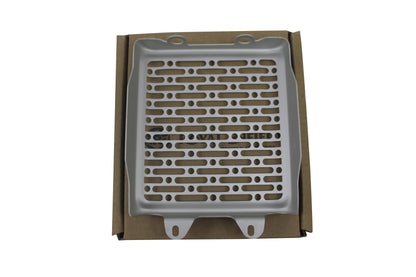 Royal Enfield Silver Oil Cooler Guard - Aluminium