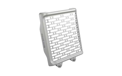 Royal Enfield Silver Oil Cooler Guard - Aluminium