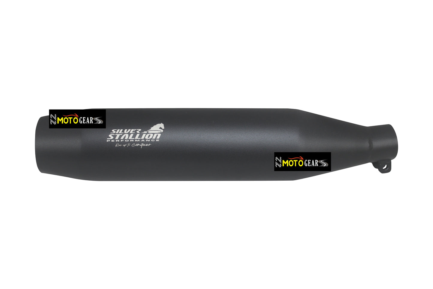 Silver Stallion Performance Drift Matt Black Silencer Exhaust For Honda CB350RS