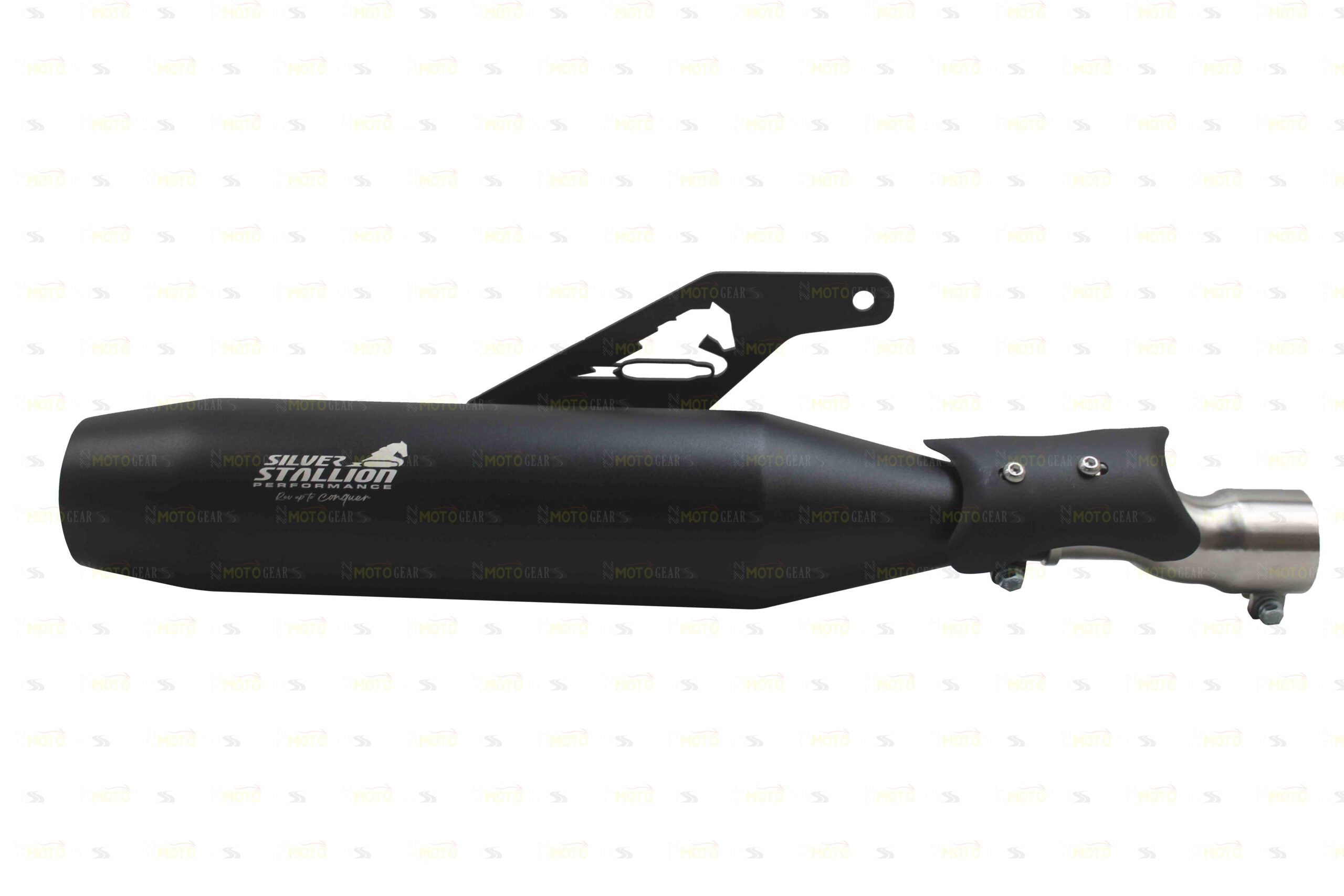 Silver Stallion Blaze Performance Silencer Exhaust Black Matt For Triumph speed & Scrambler 400x