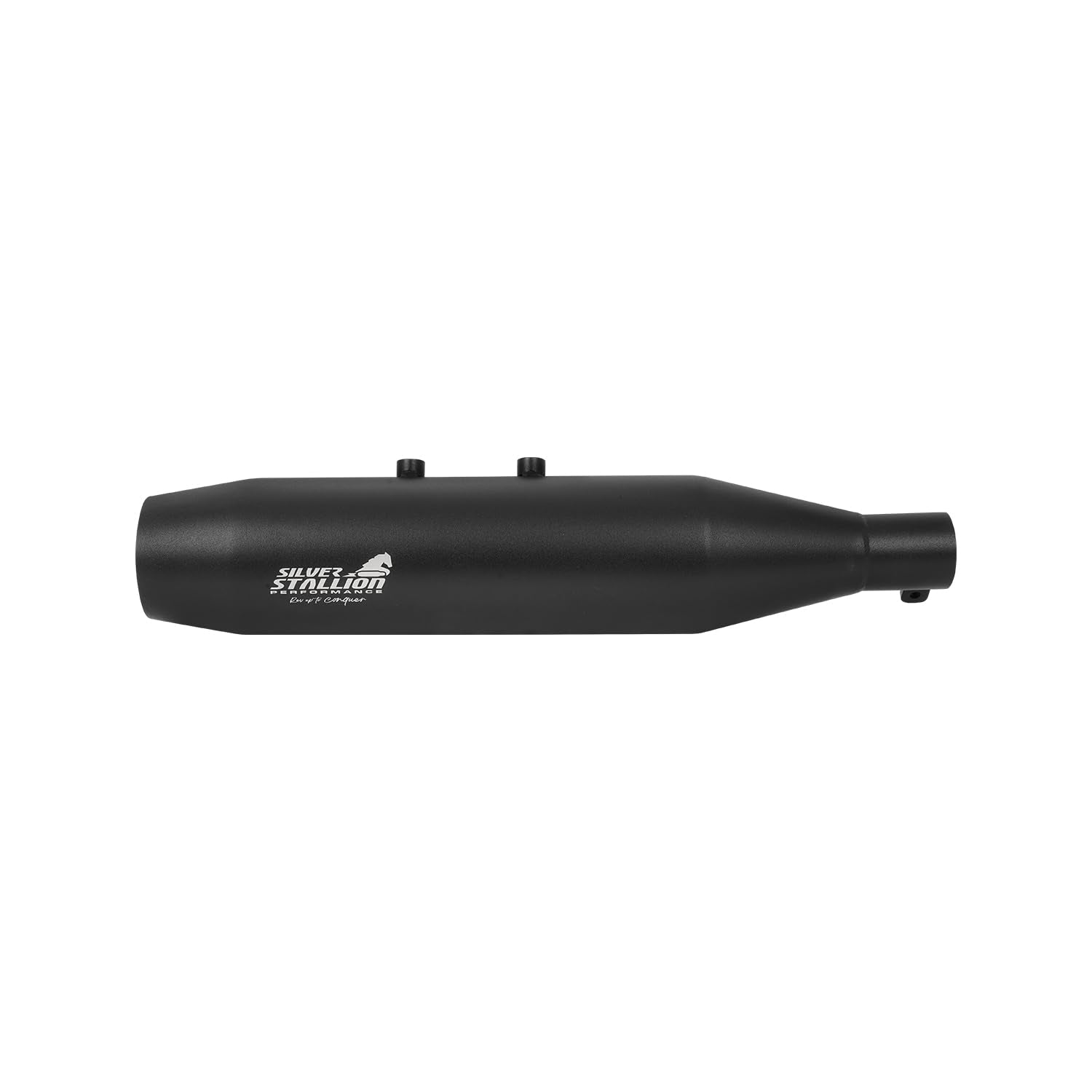 Stallion Sporty Performance Silencer Exhaust Matt Black For Hunter 350