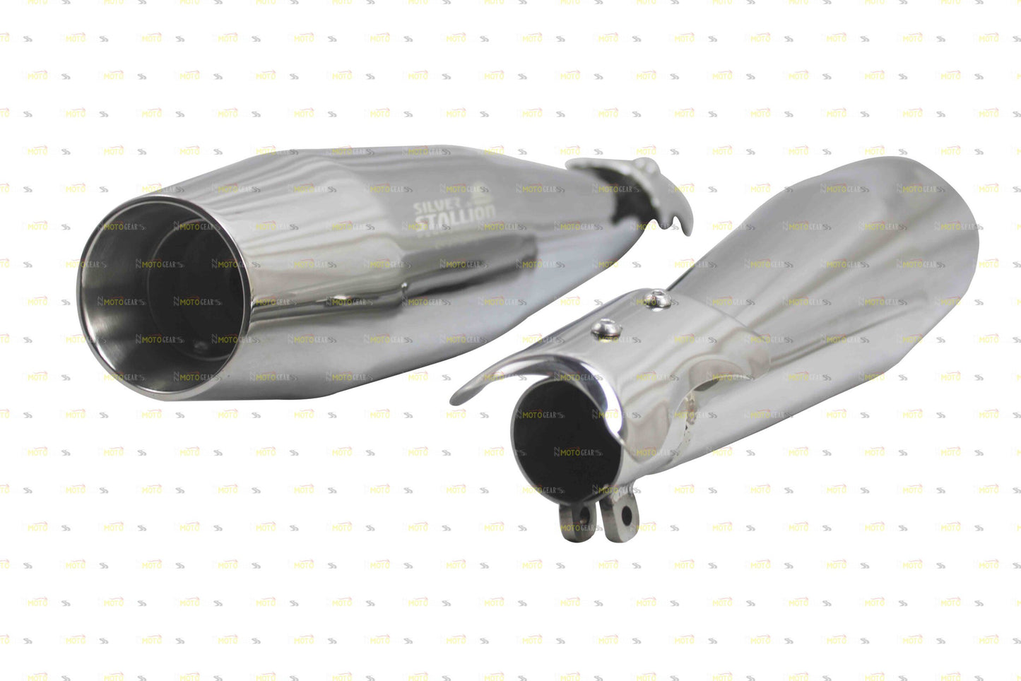 Silver Stallion Performance Silencer Exhaust Silver For Interceptor & Continental GT 650 TWIN
