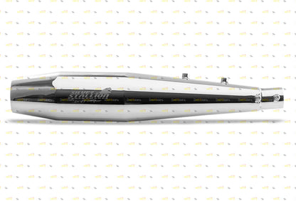 Silver Stallion Performance Silencer Exhaust Silver For Interceptor & Continental GT 650 TWIN
