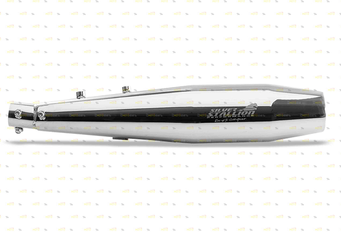 Silver Stallion Performance Silencer Exhaust Silver For Interceptor & Continental GT 650 TWIN
