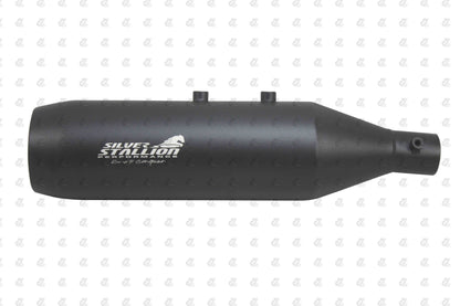 Silver Stallion Performance Silencer Exhaust Matt Black For New Himalayan & Guerrilla 450
