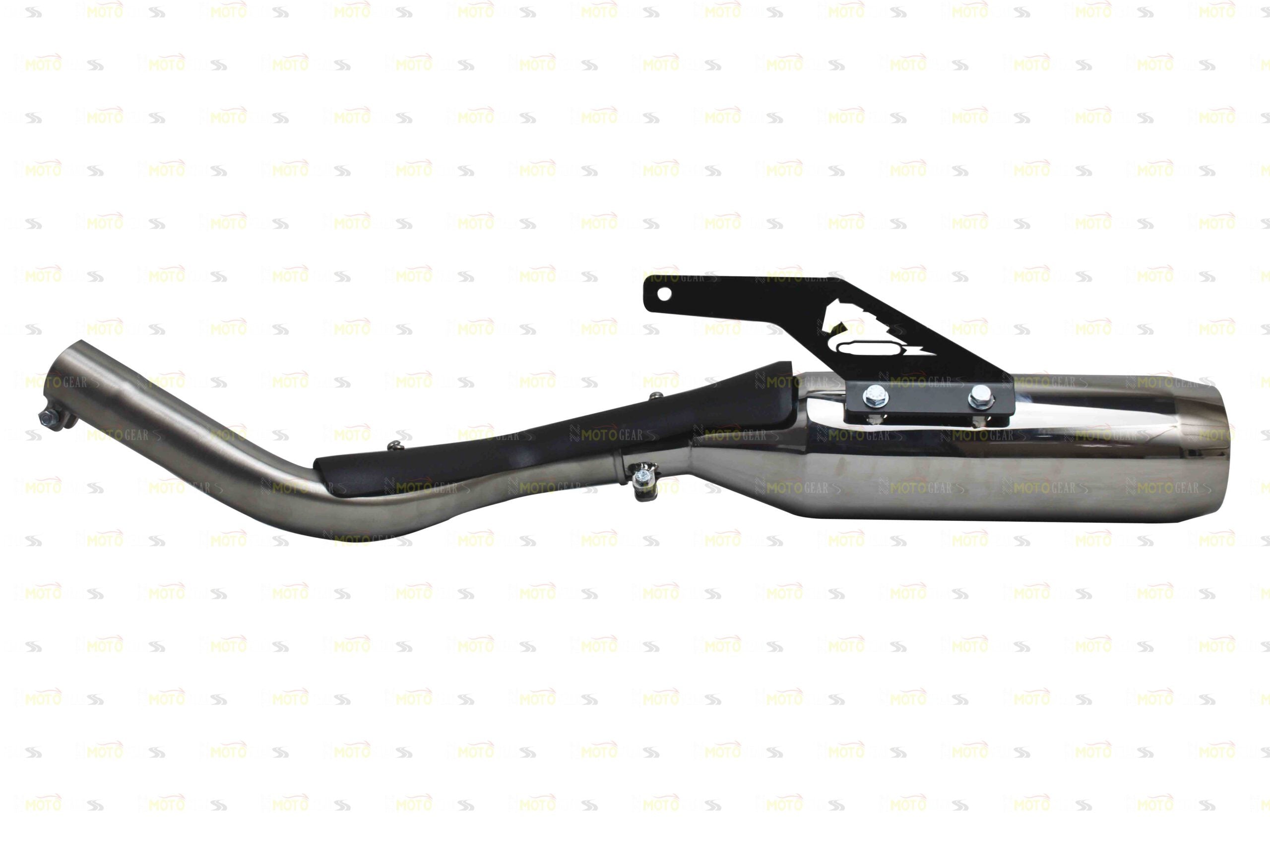 Silver Stallion Performance Cross Country Silencer Exhaust Silver For New Himalayan & Guerrilla 450