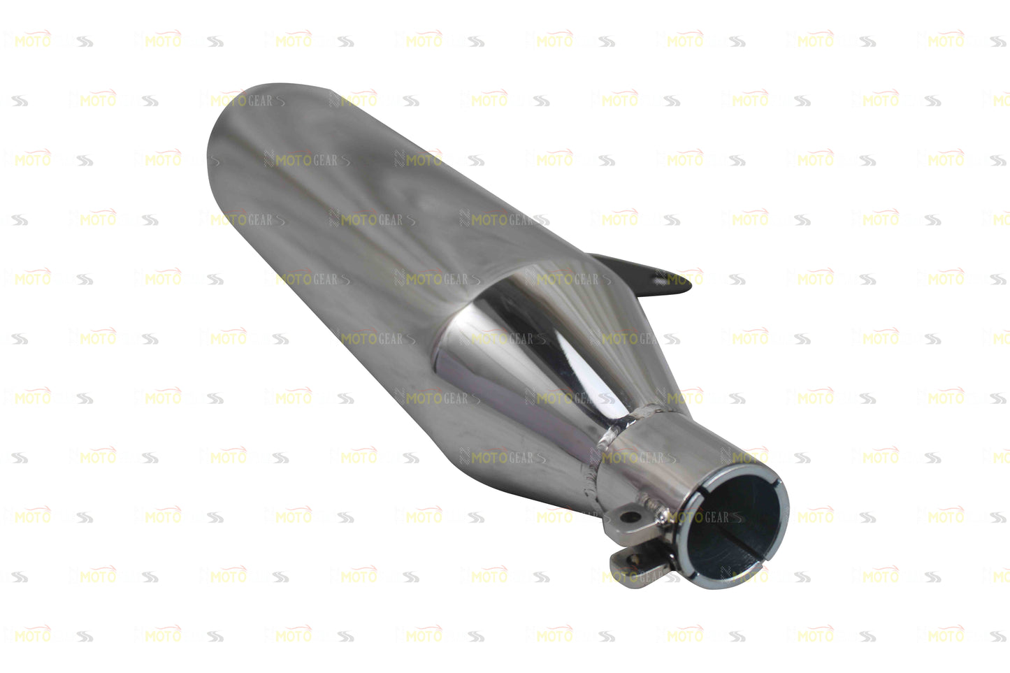Stallion Performance Silencer Exhaust Silver For Himalayan 411 & Scram 411 /440