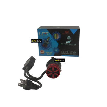 Super Bright 80W LED Headlight Conversion Kit for Universal Motercycle |Waterproof, High Performance, Energy Efficient, Steel & Aluminium