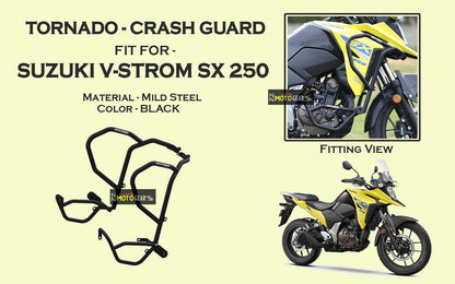 MOTO TORQUE TORNADO CRASH GUARD v2.0 For Suzuki V-STROM SX 250