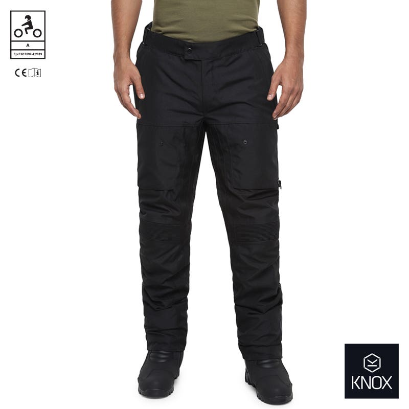 ROYAL ENFIELD TSO KAR RIDING TROUSERS BLACK