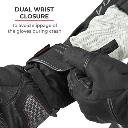 TUNDRA WATERPROOF WINTER MOTORCYCLE RIDING GLOVES