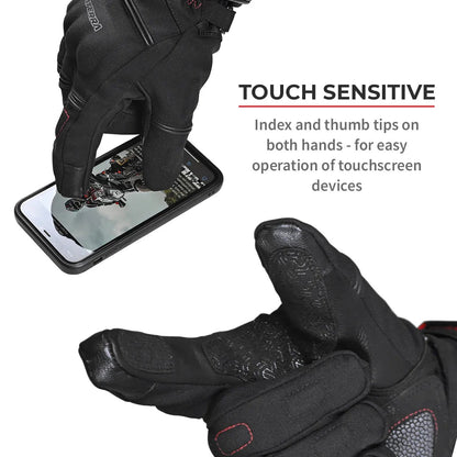 TUNDRA WATERPROOF WINTER MOTORCYCLE RIDING GLOVES