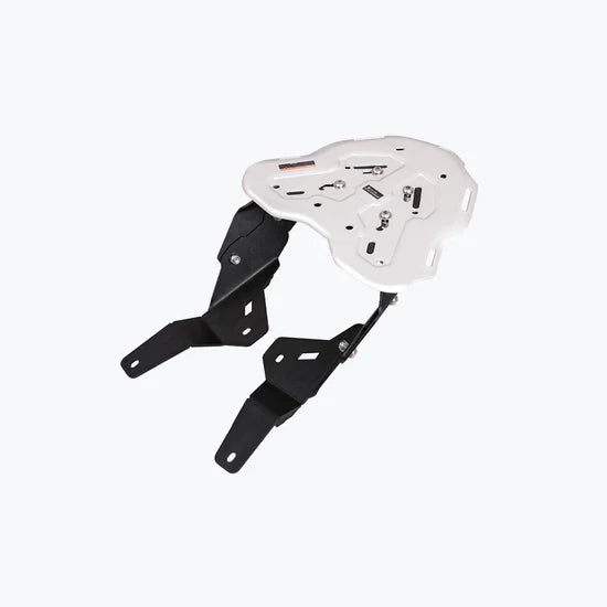 LEGUNDARY GENESIS CARRIER SILVER-CLAMP MOUNT FOR GRAB RAIL VARIANTS TVS APACHE RTX 300