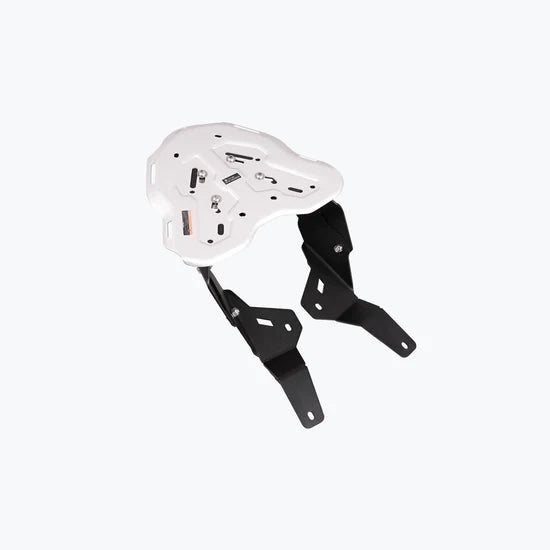 LEGUNDARY GENESIS CARRIER SILVER-CLAMP MOUNT FOR GRAB RAIL VARIANTS TVS APACHE RTX 300