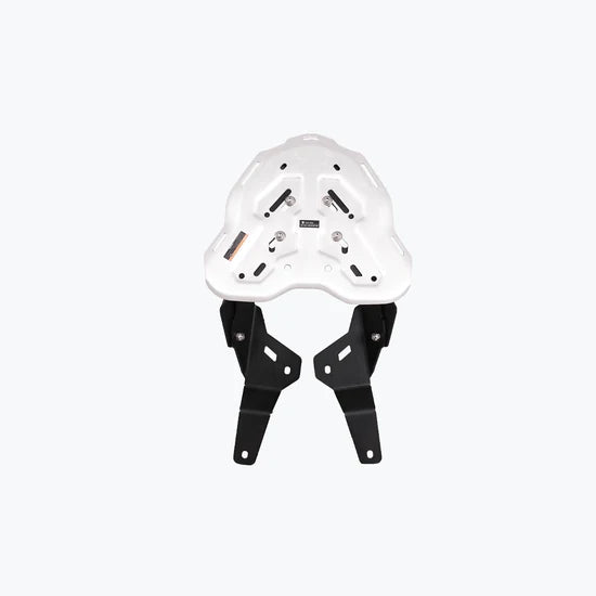LEGUNDARY GENESIS CARRIER SILVER-CLAMP MOUNT FOR GRAB RAIL VARIANTS TVS APACHE RTX 300