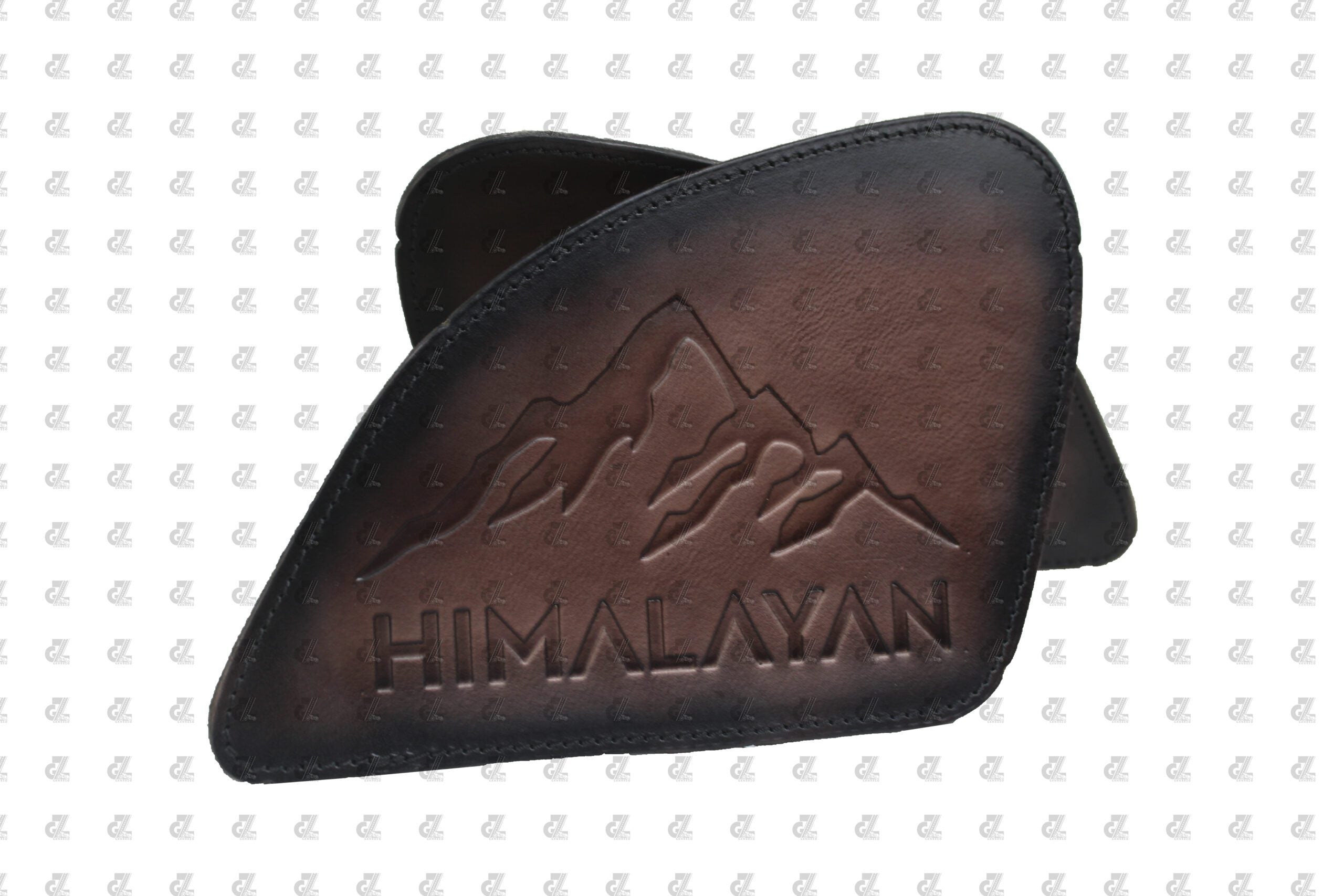 Leather Tank Pads Dual Shed with Grafic Himalayan For Himalayan 411