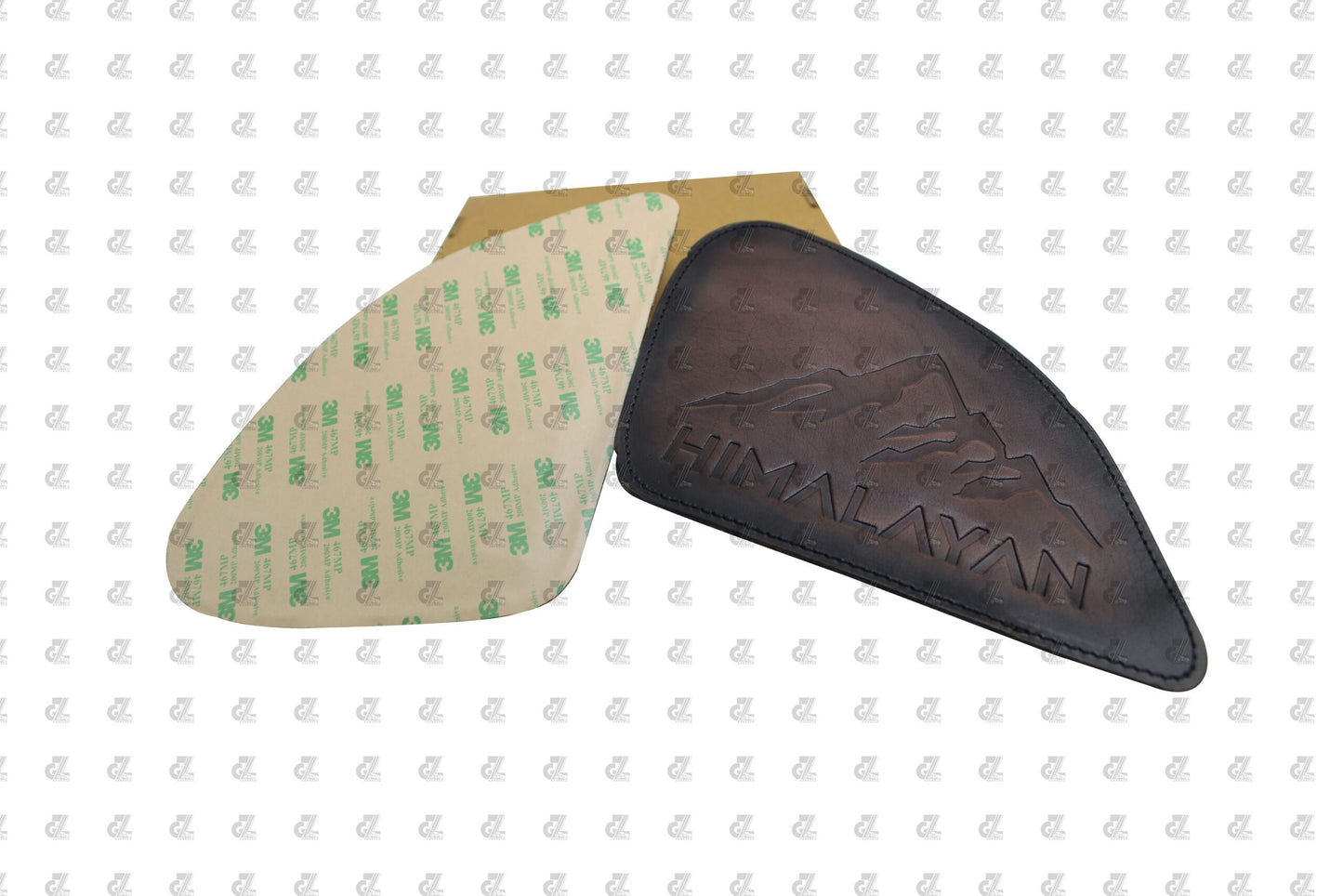Leather Tank Pads Dual Shed with Grafic Himalayan For Himalayan 411
