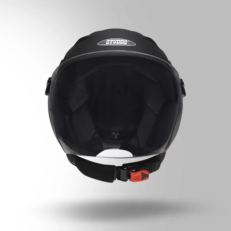 STUDDS Dame Motorsports Helmet  Glossy Black