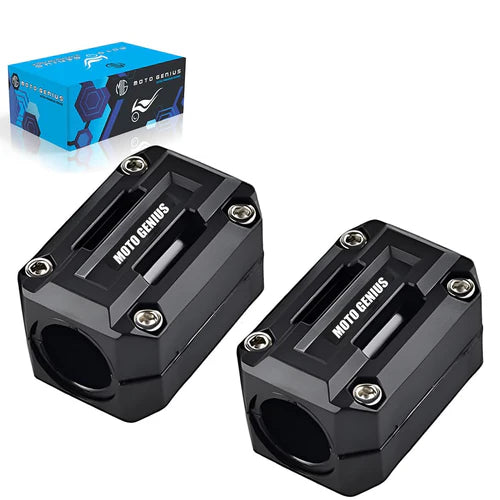 Universal Motorcycle Engine Guard/ Crash Guard Sliders Lightweight Plastic Anti Drop Protector for Crash Guard  (Pack of 2)