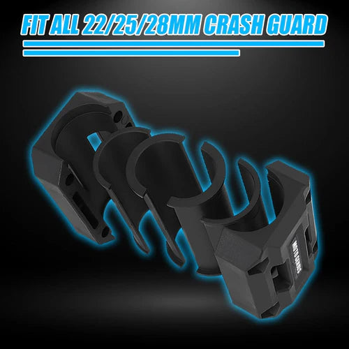 Universal Motorcycle Engine Guard/ Crash Guard Sliders Lightweight Plastic Anti Drop Protector for Crash Guard  (Pack of 2)