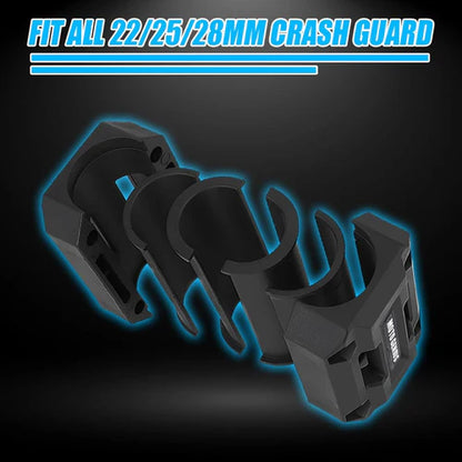Universal Motorcycle Engine Guard/ Crash Guard Sliders Lightweight Plastic Anti Drop Protector for Crash Guard  (Pack of 2)