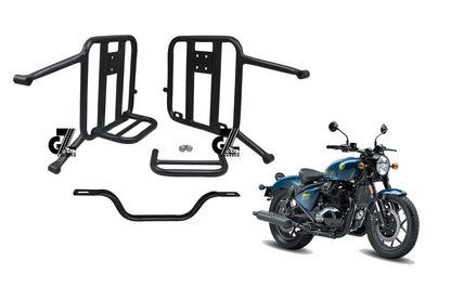 Black Saddle Stay Pair Right & Left Side Fit for Royal Enfield Shotgun 650