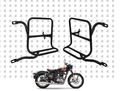 Black Saddle Stay Pair Right & Left Side Fit for Royal Enfield New Classic 350 Reborn