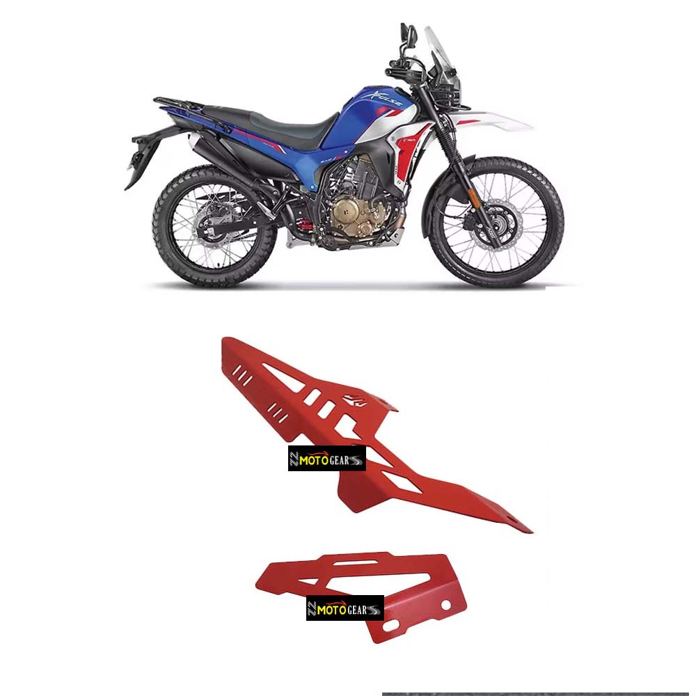 MOTO TORQUE CHAIN GUARD RED FOR XPULSE 210