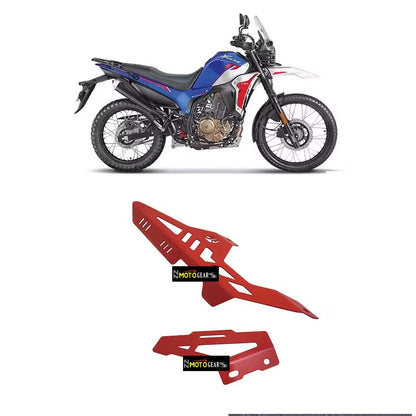 MOTO TORQUE CHAIN GUARD RED FOR XPULSE 210
