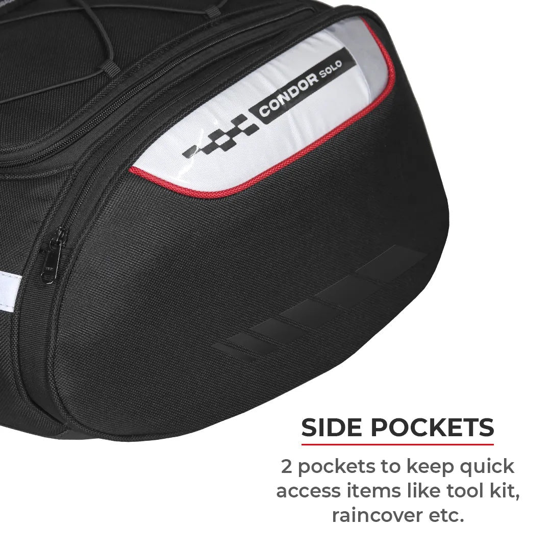 VIATERRA CONDOR SOLO 100% WATERPROOF MOTORCYCLE SADDLEBAGS