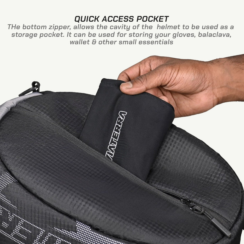 VIATERRA ESSENTIALS MOTORCYCLE HELMET BAG