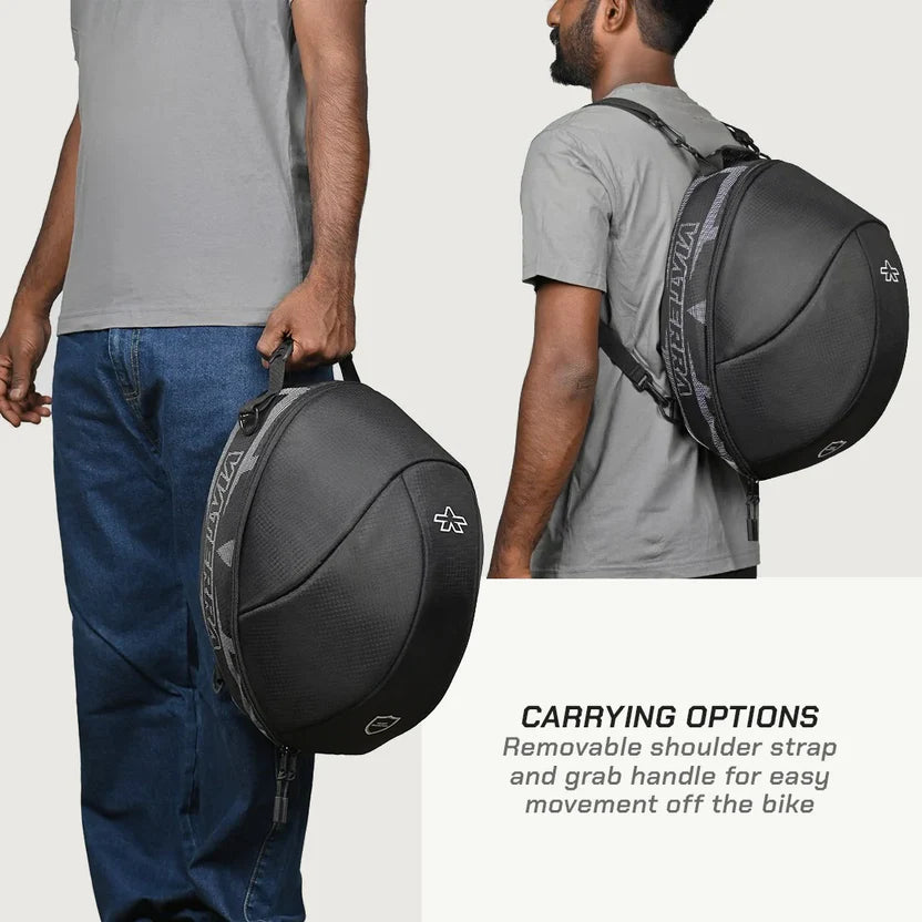 VIATERRA ESSENTIALS MOTORCYCLE HELMET BAG