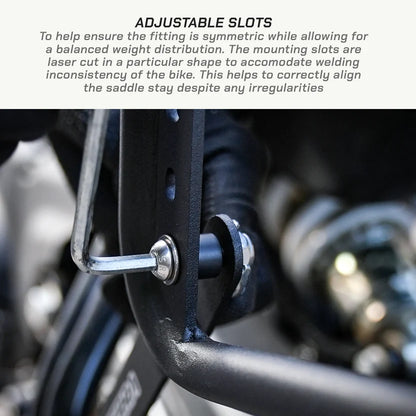 VIATERRA SADDLEBAG RACK ROYAL ENFIELD GUERRILLA 450