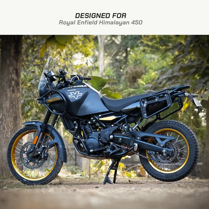 VIATERRA SADDLEBAG RACK ROYAL ENFIELD NEW HIMALAYAN 450