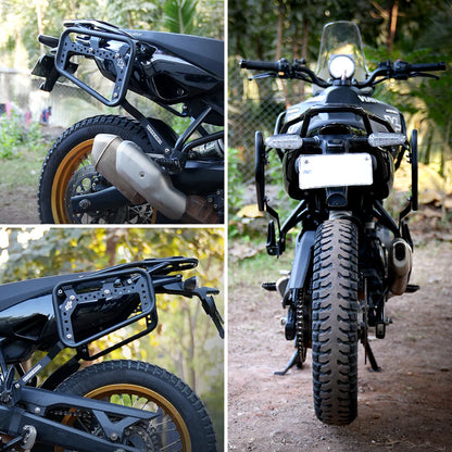 VIATERRA SADDLEBAG RACK ROYAL ENFIELD NEW HIMALAYAN 450