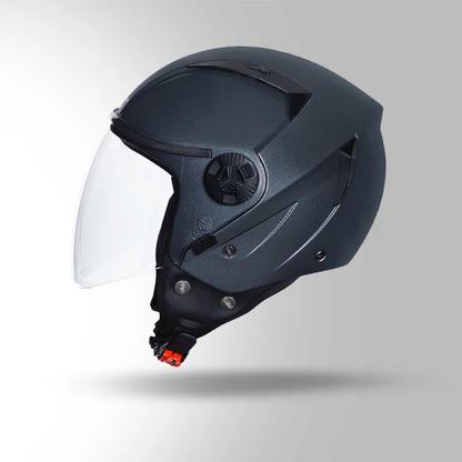 OPEN FACE HELMET VOGUE GUN GREY