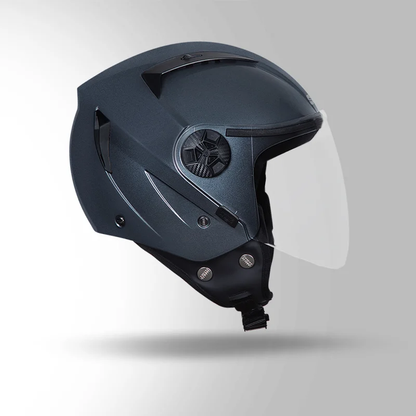 OPEN FACE HELMET VOGUE GUN GREY